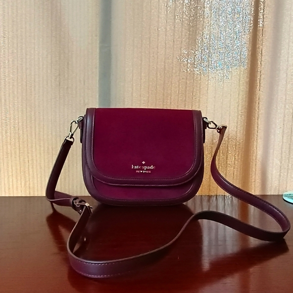 Kate Spade Blake Suede Shoulder Bag